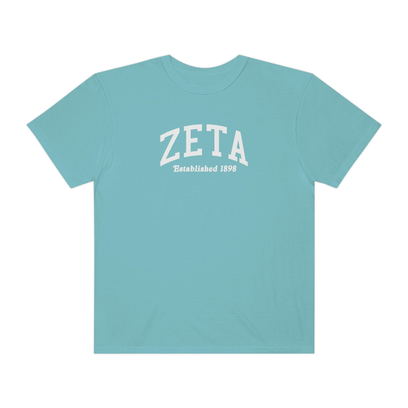 Zeta Tau Alpha Varsity College Sorority Comfy T-Shirt